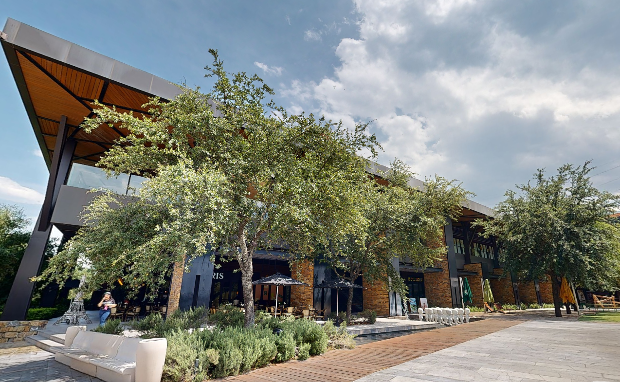 Vista espectacular del Salón Panorama en Pueblo Serena